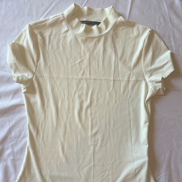 SHEIN | Tops | Shein Short Sleeve White 